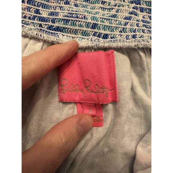 Lilly Pulitzer Dezi Maxi Dress Sway With Me Size Small Rare Euc Resort Coastal - Picture 8 of 14